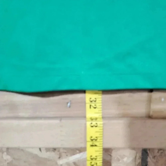 Nike Mens Size L Polo Shirt Green Logo Standard  Fit Dri-Fit Golf Sportwear - Picture 9 of 9